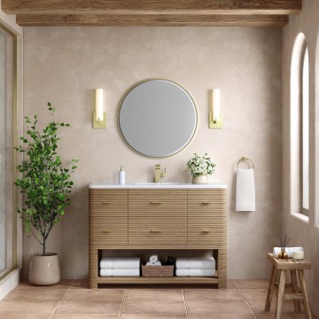 Lucian 48" Single (Vanity Only Pricing) in Pebble Oak